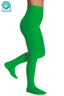 CALZE COLLANT TINTA UNITA BAMBINA VERDE FOGLIA